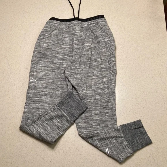 PINK Victoria's Secret Gray Joggers with Star Design Bling Women Size S - Picture 3 of 14